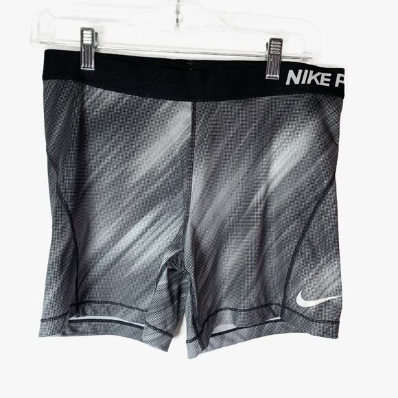 Nike Pro Cool Shorts Women’s XL Gray Compression Training Spandex - Picture 2 of 14